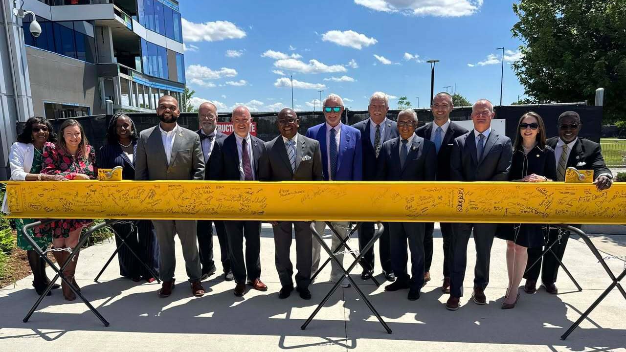 Portsmouth Celebrates Topping-Off of $65M Landing Hotel