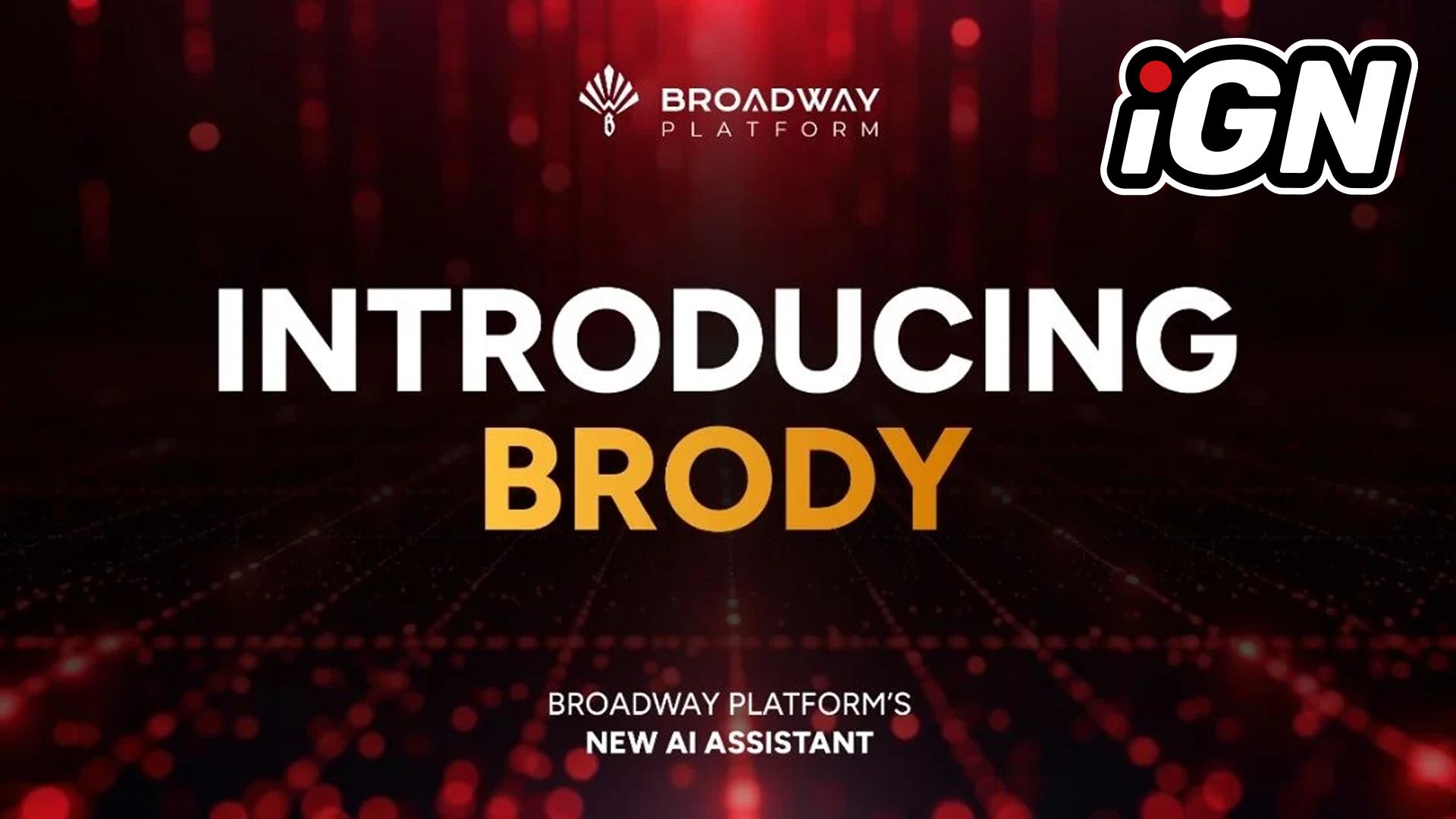 Broadway Launches AI Assistant Brody for iGaming Operators