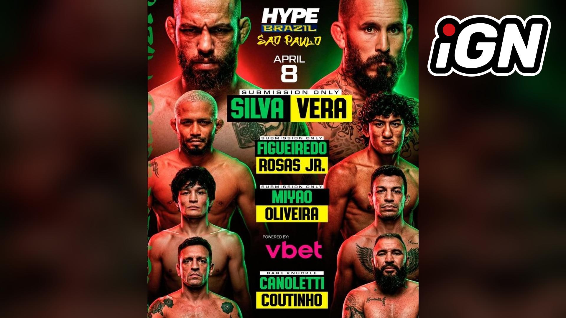 VBET Sponsors Hype Fighting Championship Tournaments in Brazil