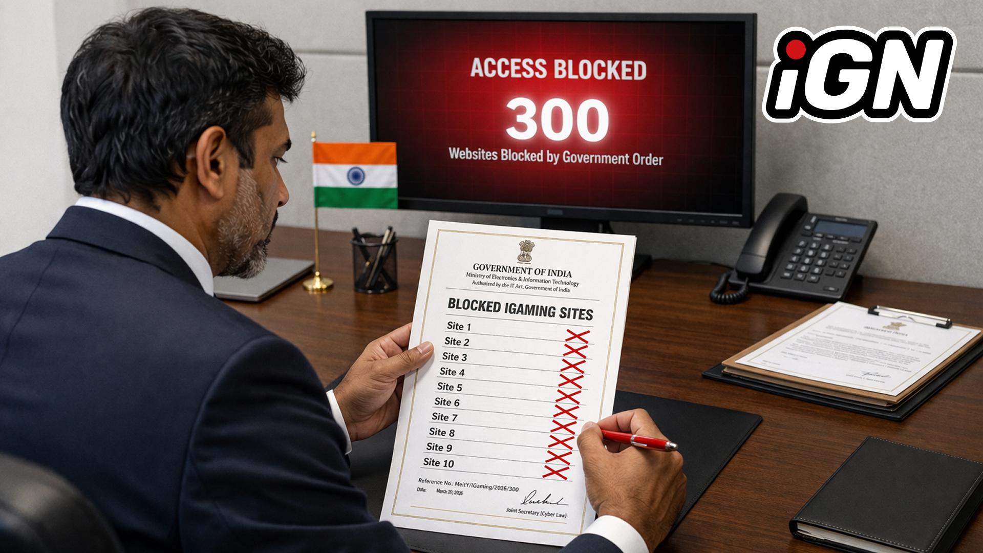 В Индии заблокировано около 300 неназванных iGaming-ресурсов