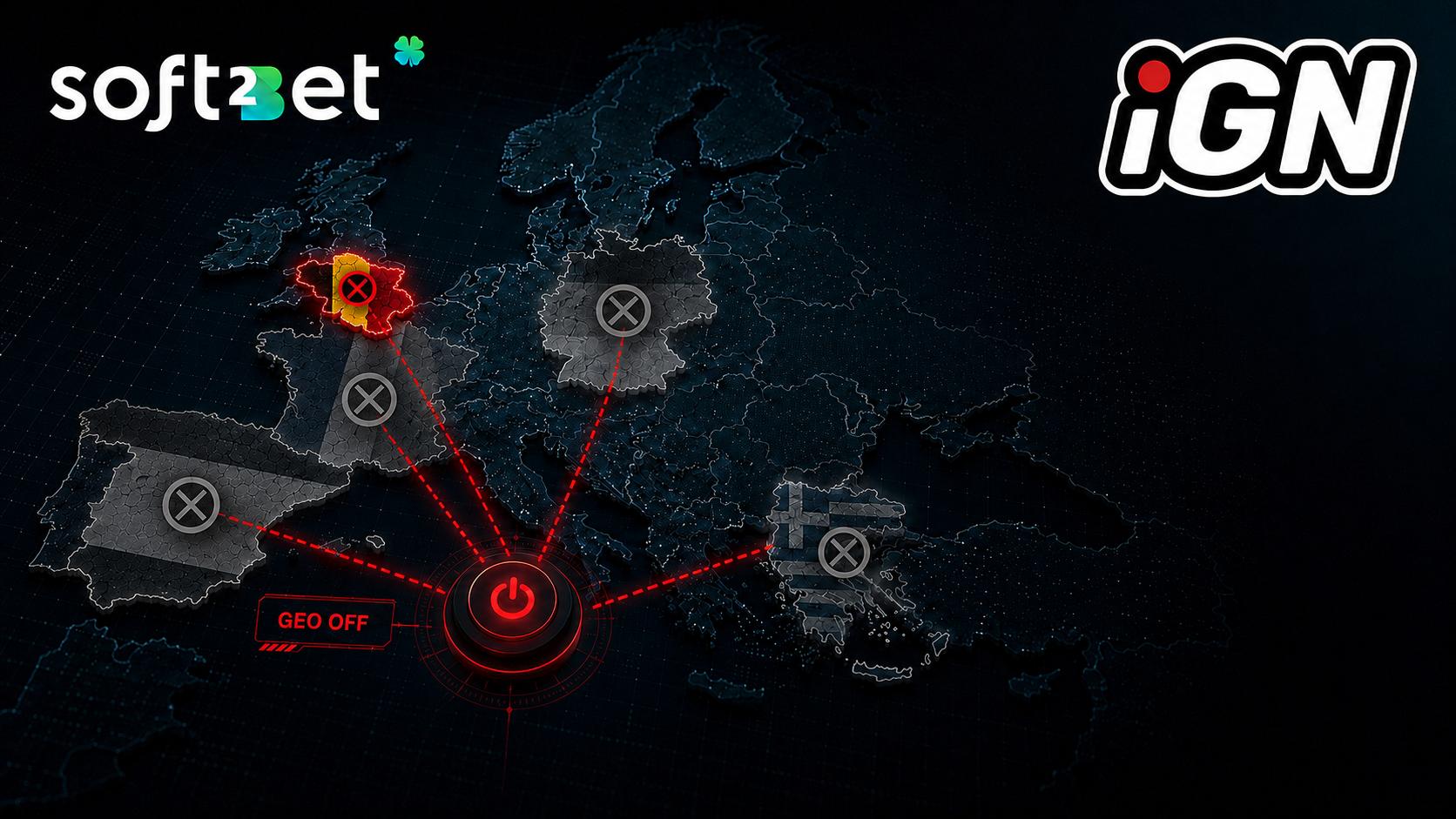 Soft2Bet, Belçika'yı Kısıtlı GEO Listesine Ekledi