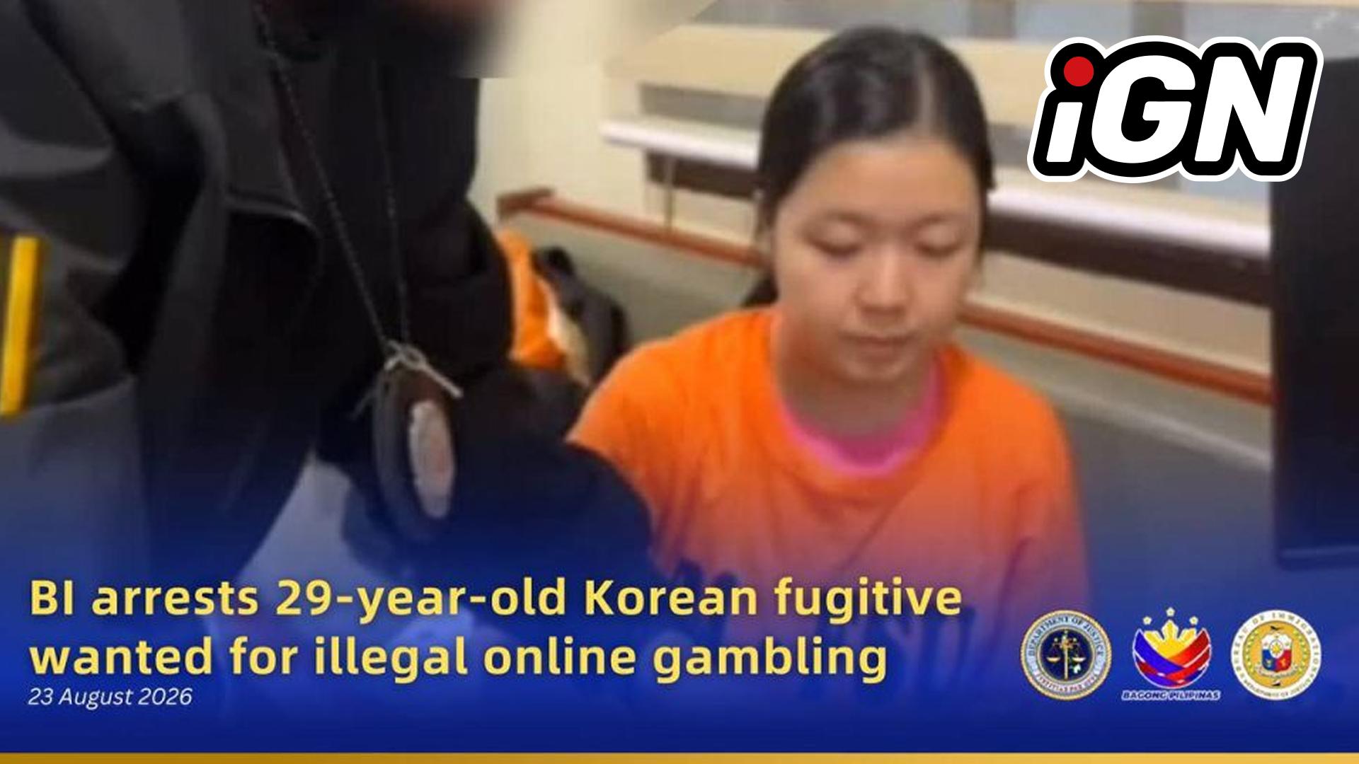 Filipinler'de Güney Koreli Kadın iGaming Suçlarından Tutuklandı
