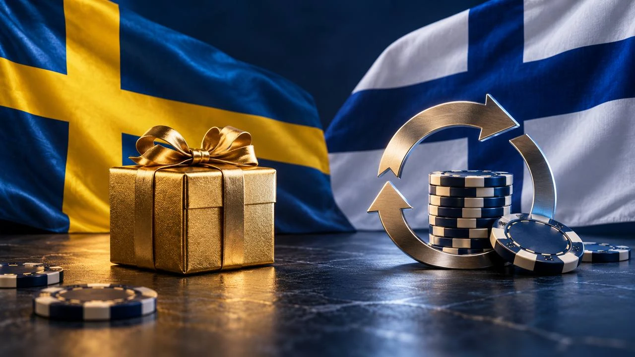 Finland and Sweden Take Opposite Paths on Online Gambling Bonuses