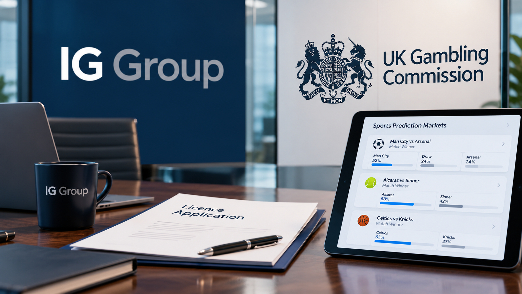 IG Group подала заявку на получение лицензии UKGC для запуска prediction markets