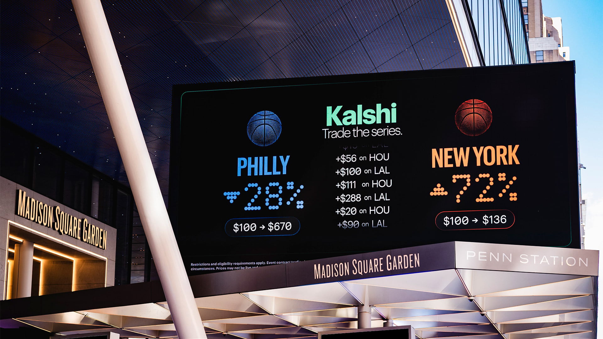 Kalshi Partners with Madison Square Garden for Major Branding Deal