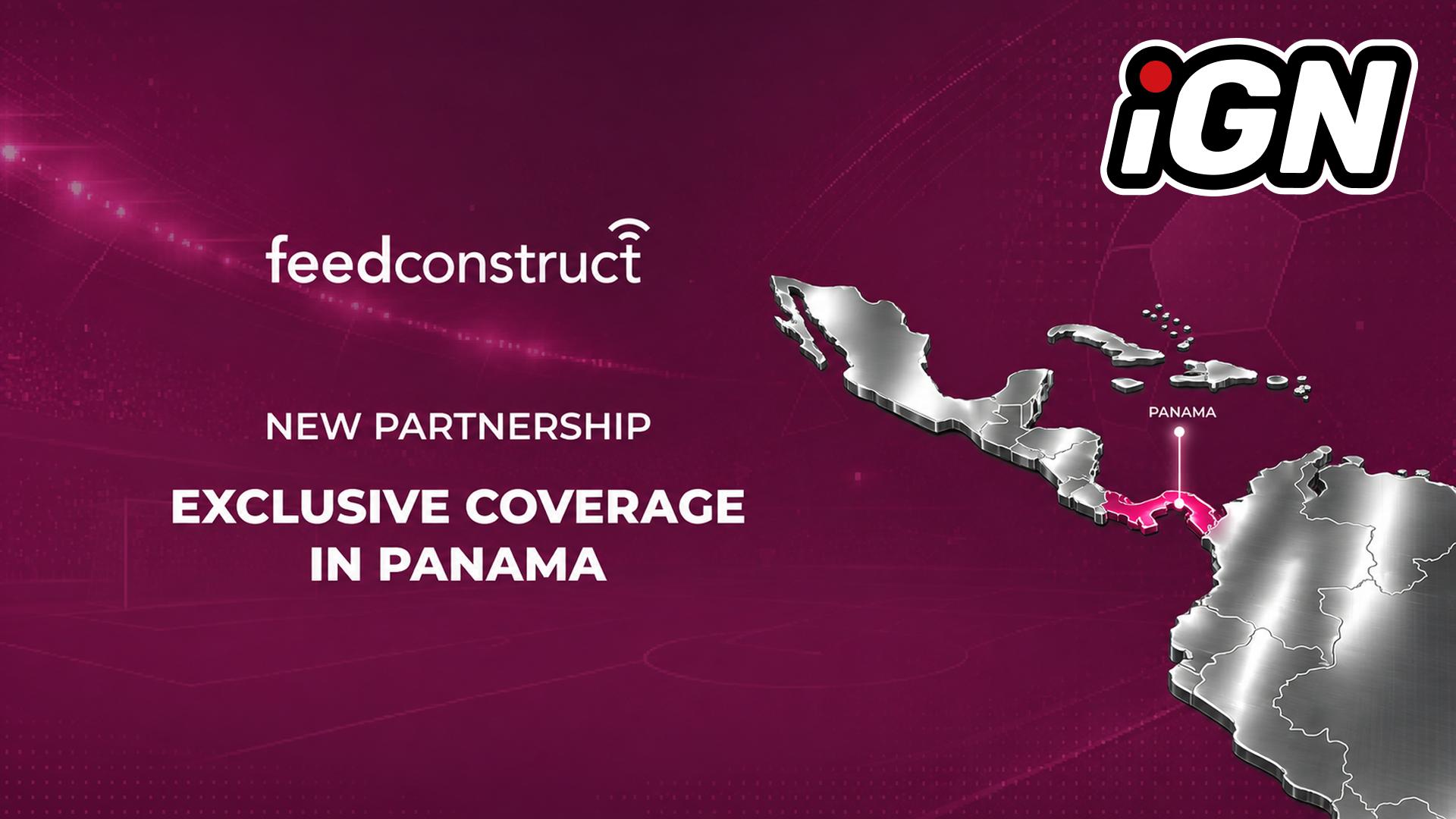 FeedConstruct, Panama Futbol Turnuvaları için Hakları Aldı