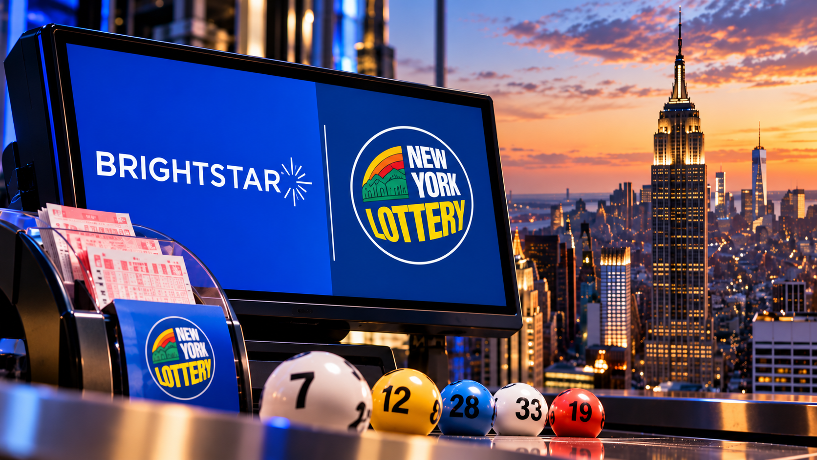 Brightstar Lottery Extends New York Lottery Contract for Two Years