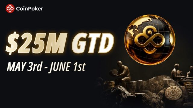 CoinPoker, 25 Milyon Dolar Ödüllü Dünya Poker Şampiyonası'nı Başlattı