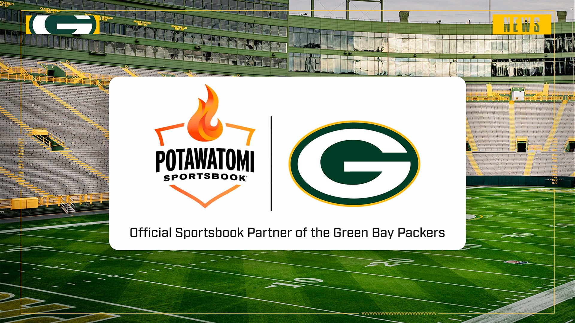 Партнерство Packers с Potawatomi Sportsbook на несколько лет