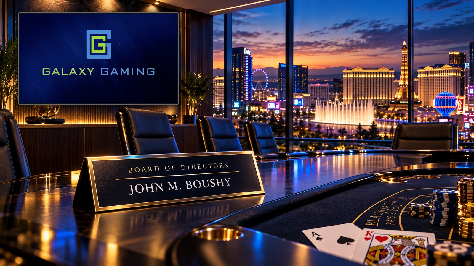 Galaxy Gaming Names John Boushy to Board of Directors