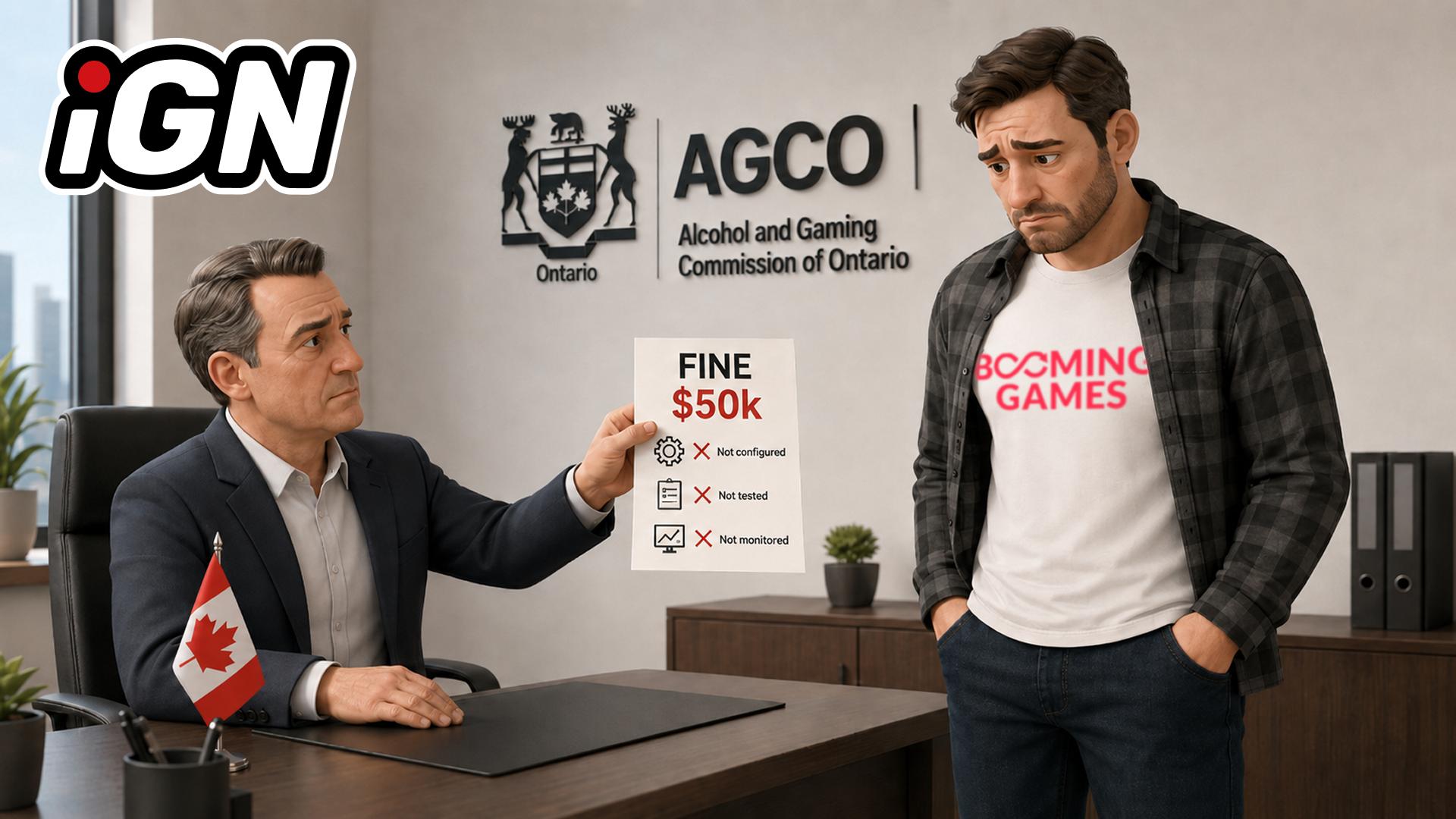 Ontario Düzenleyicisi Booming Games'i 50.4K $ Ceza Verdi
