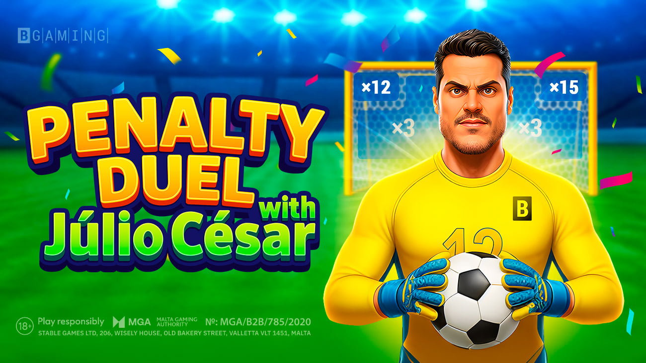 BGaming, Júlio César ile Penaltı Düellosunu Tanıttı