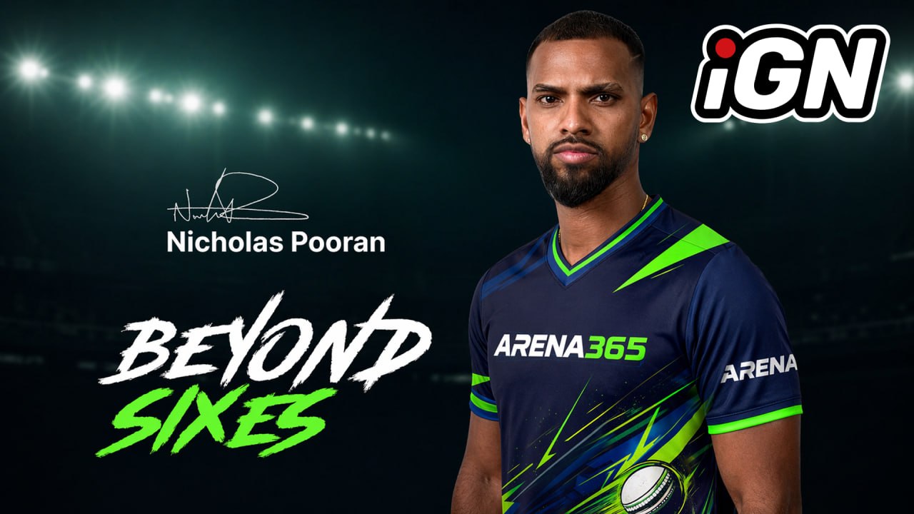 Arena365 Signs West Indies Cricket Star Nicholas Pooran