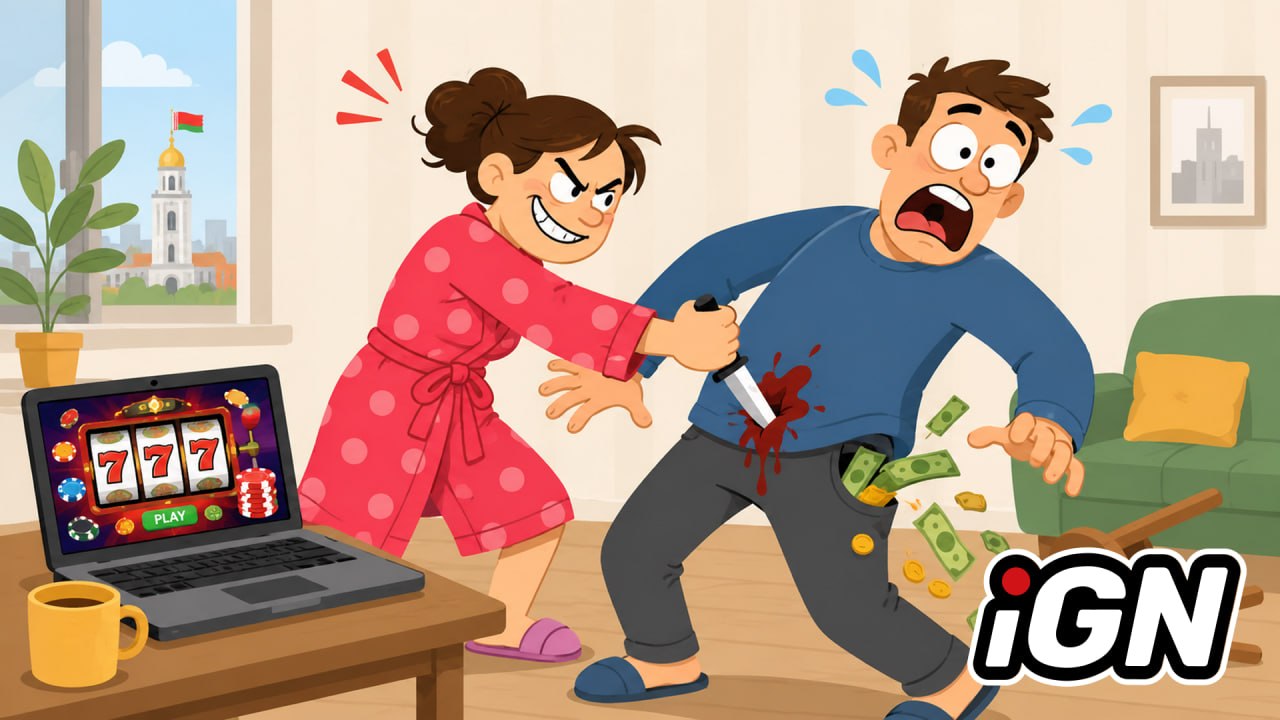 Woman Stabs Partner Over Online Casino Loss in Belarus