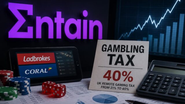 Entain, Yükselen UK Oyun Vergileri Nedeniyle £56M H1 EBITDA Kaybı Yaşadı