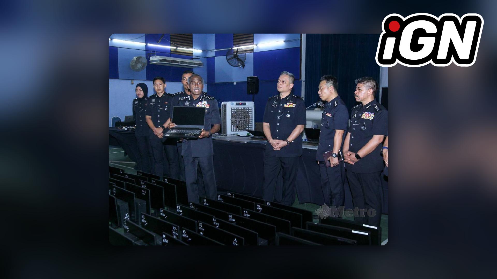 Malaysian Police Crack Down on Illegal Online Gambling Syndicate