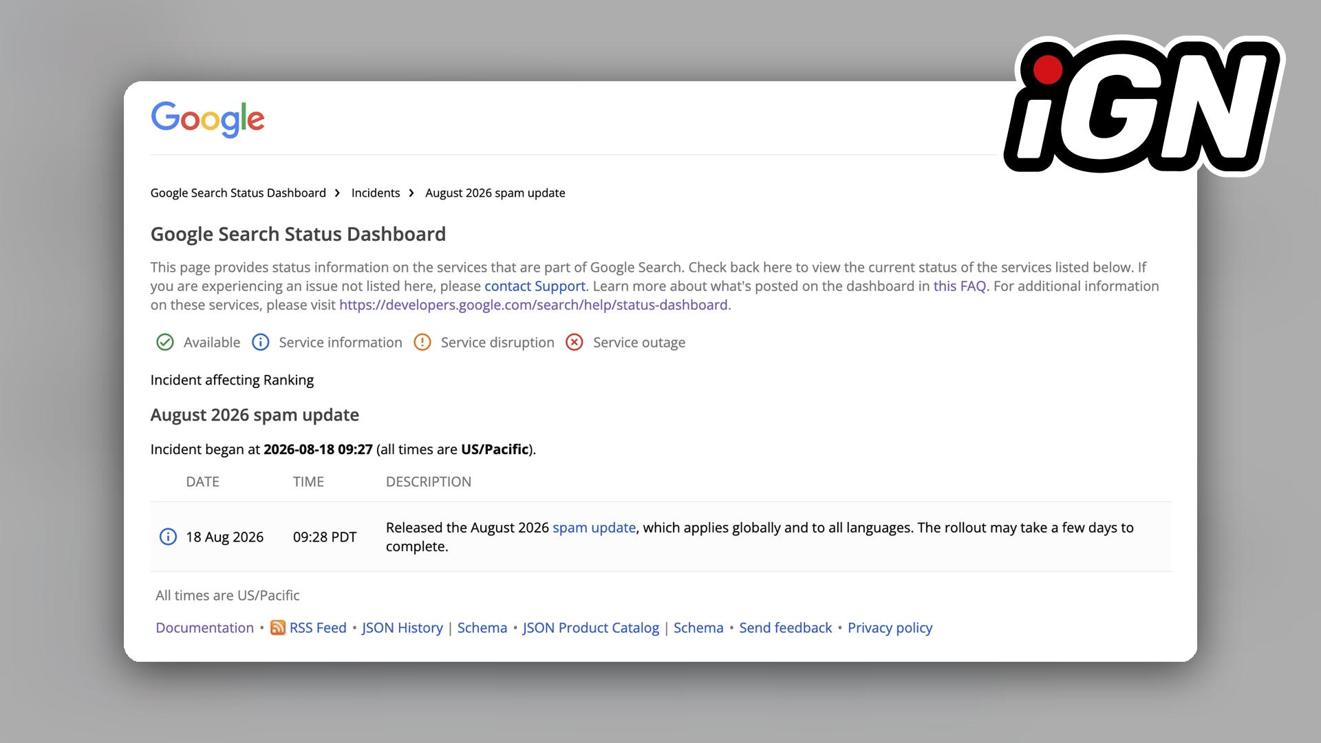 Google, Ağustos 2026 Spam Güncellemesini Yayınladı