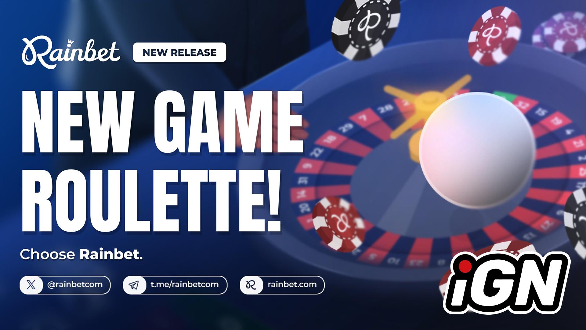 Rainbet выпустило новую игру Рулетка с RTP 97,3%