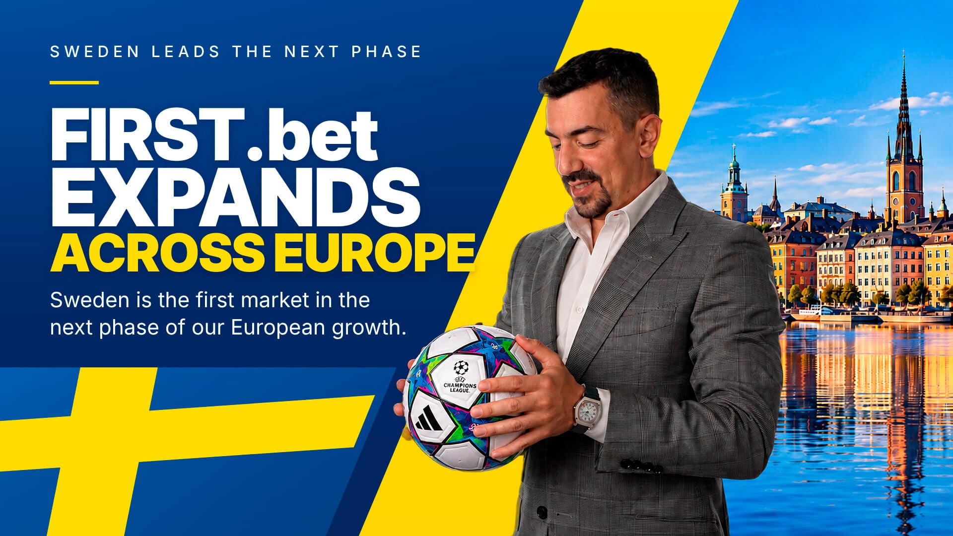 FIRST.bet запускает движок для букмекерских операторов в Швеции