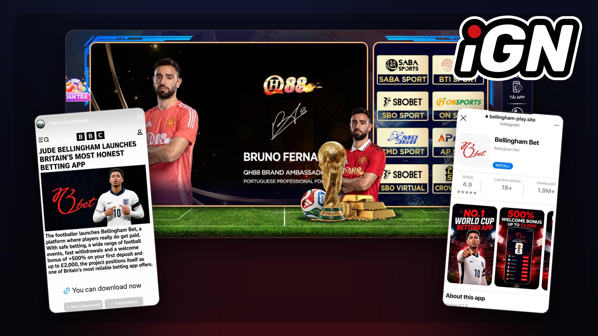 Nightwin ve QH88, Futbol Yıldızlarını Tanıtmak İçin Sahte Makaleler Kullandı