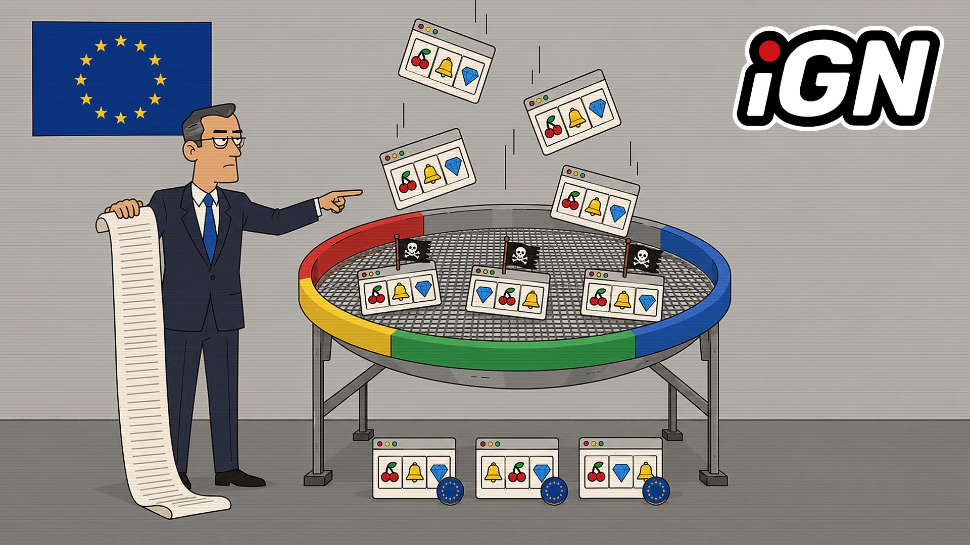 AB düzenleyicileri ve Google, yasal iGaming operatörleri için beyaz liste hazırlıyor