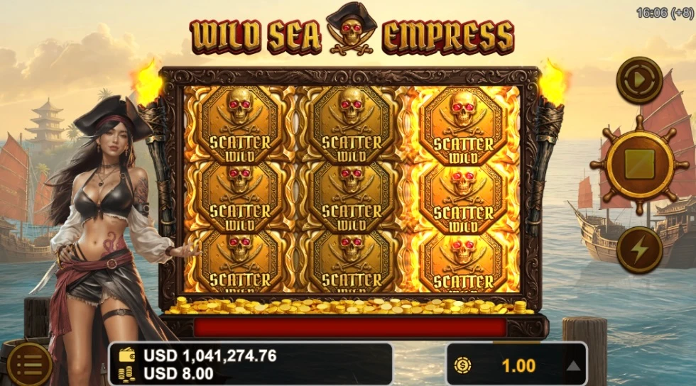 Gameplay Interactive Launches Pirate-Themed Wild Sea Empress Slot
