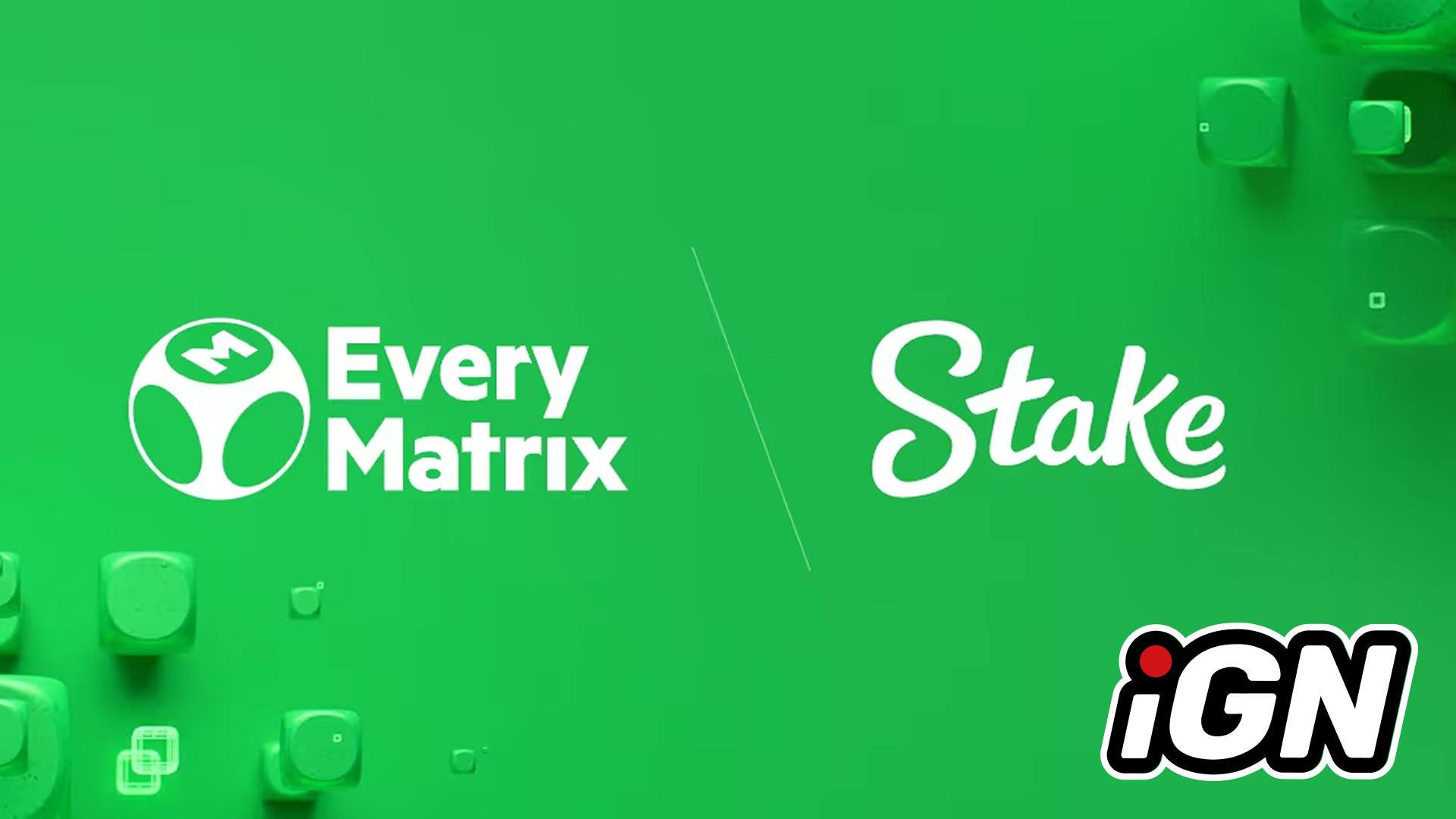 Stake Partners with EveryMatrix to Expand Casino Content Globally