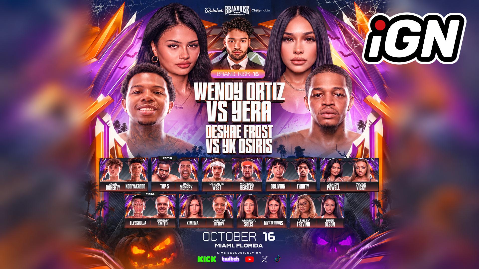 Rainbet Announces Sponsorship of Brand Risk 16 Boxing Event