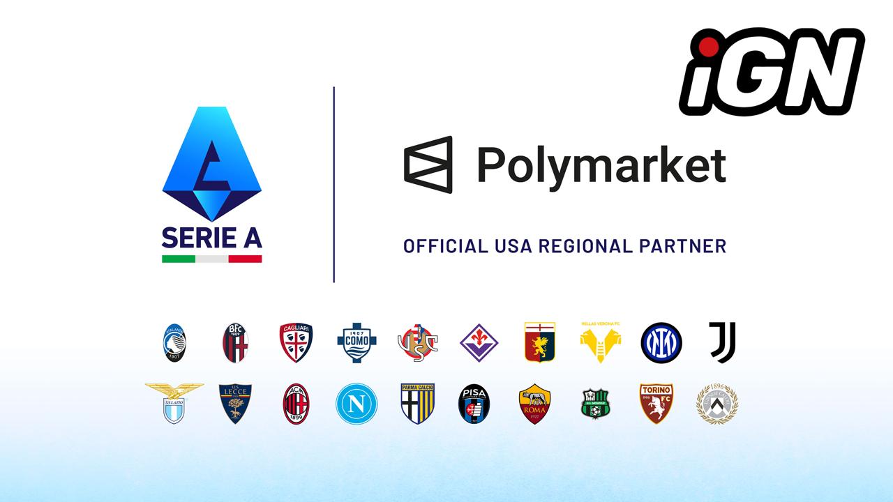 Серия А заключила партнерство с Polymarket для США