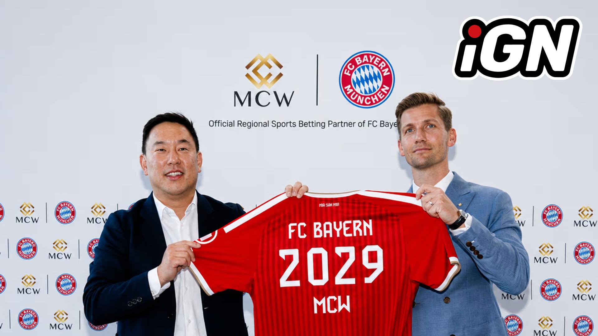 Bayern Munich Partners with Mega Casino World in Asia