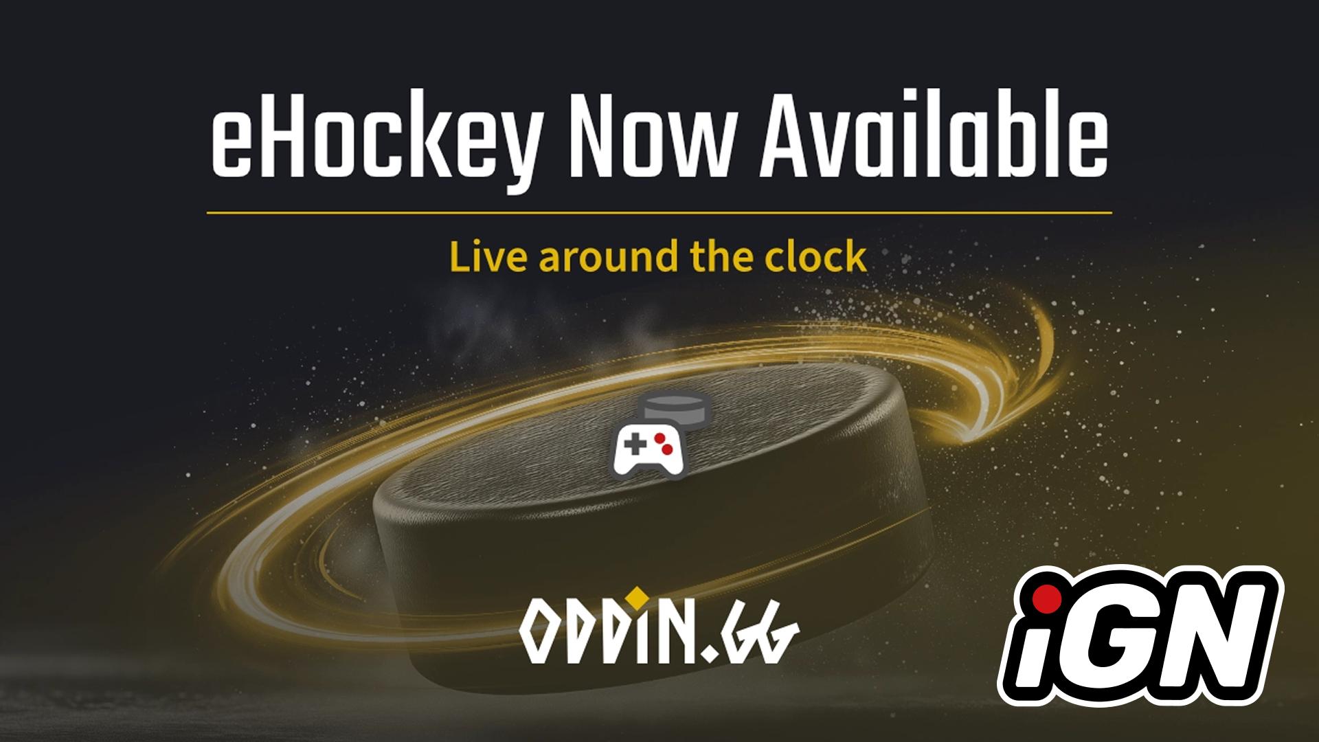 Oddin.gg Launches New eHockey Betting Game