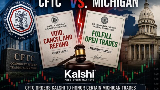 CFTC, Kalshi'yi Michigan İşlemlerini İcra Etmeye Zorluyor