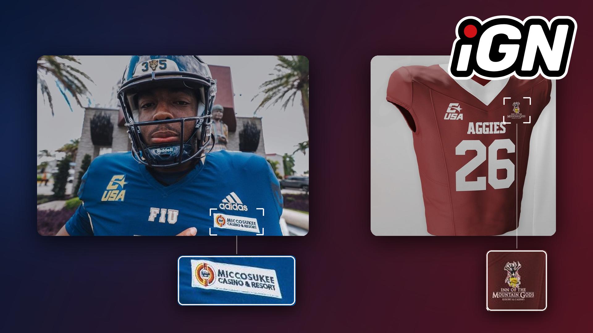 NCAA Allows Casino Logos on College Sports Uniforms