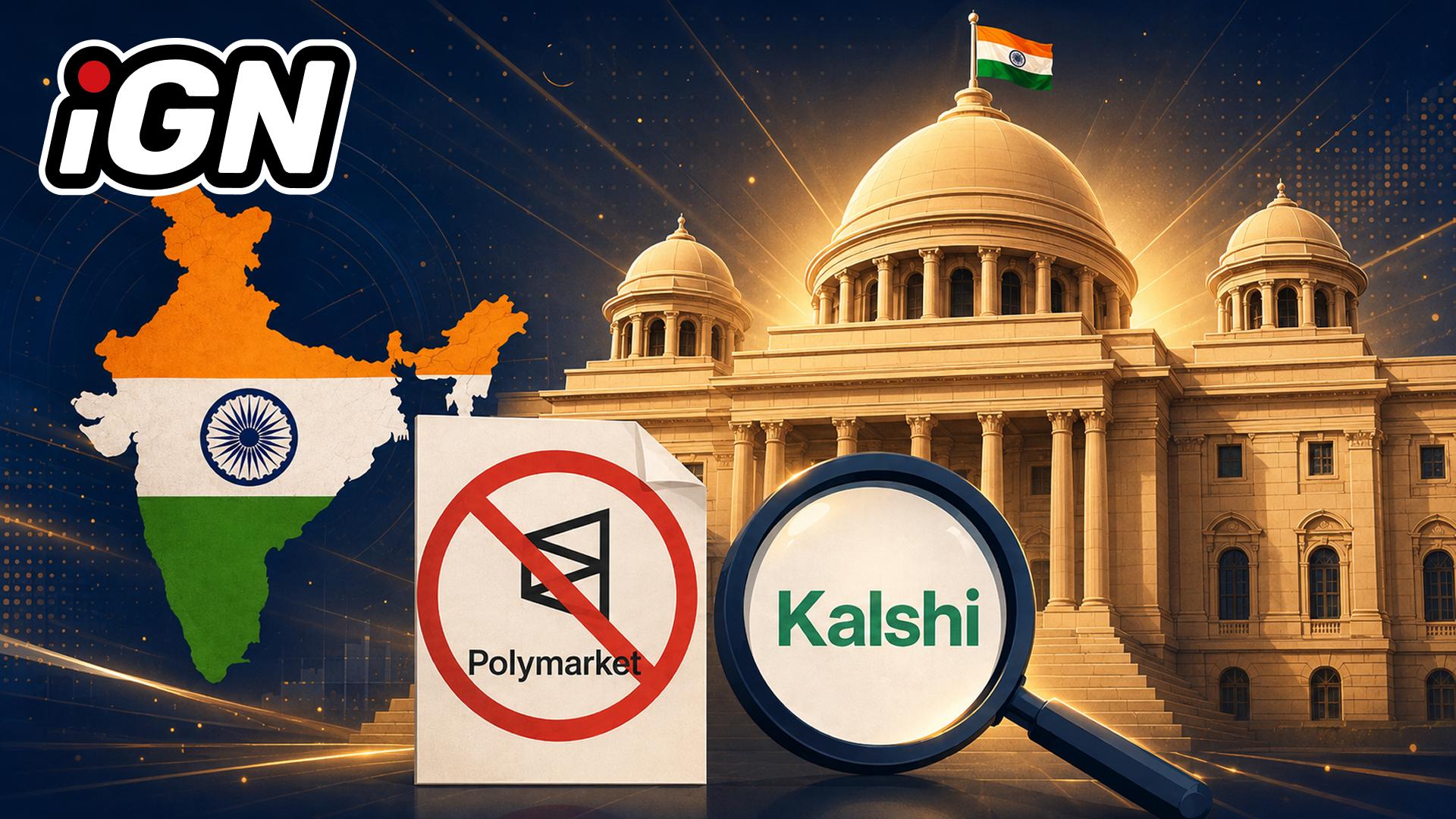 India Blocks Polymarket, Kalshi Faces Similar Ban Soon