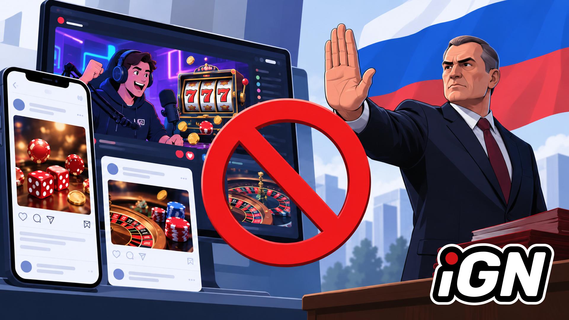 Russia Proposes Strict Ban on Online Casino Promotions