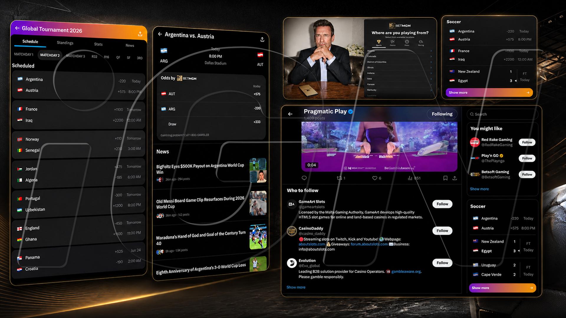 BetMGM Launches Soccer Section on X for 2026 World Cup