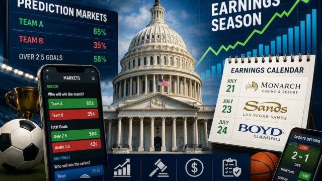Congress to Review Sports Event Contracts Amid Earnings Reports