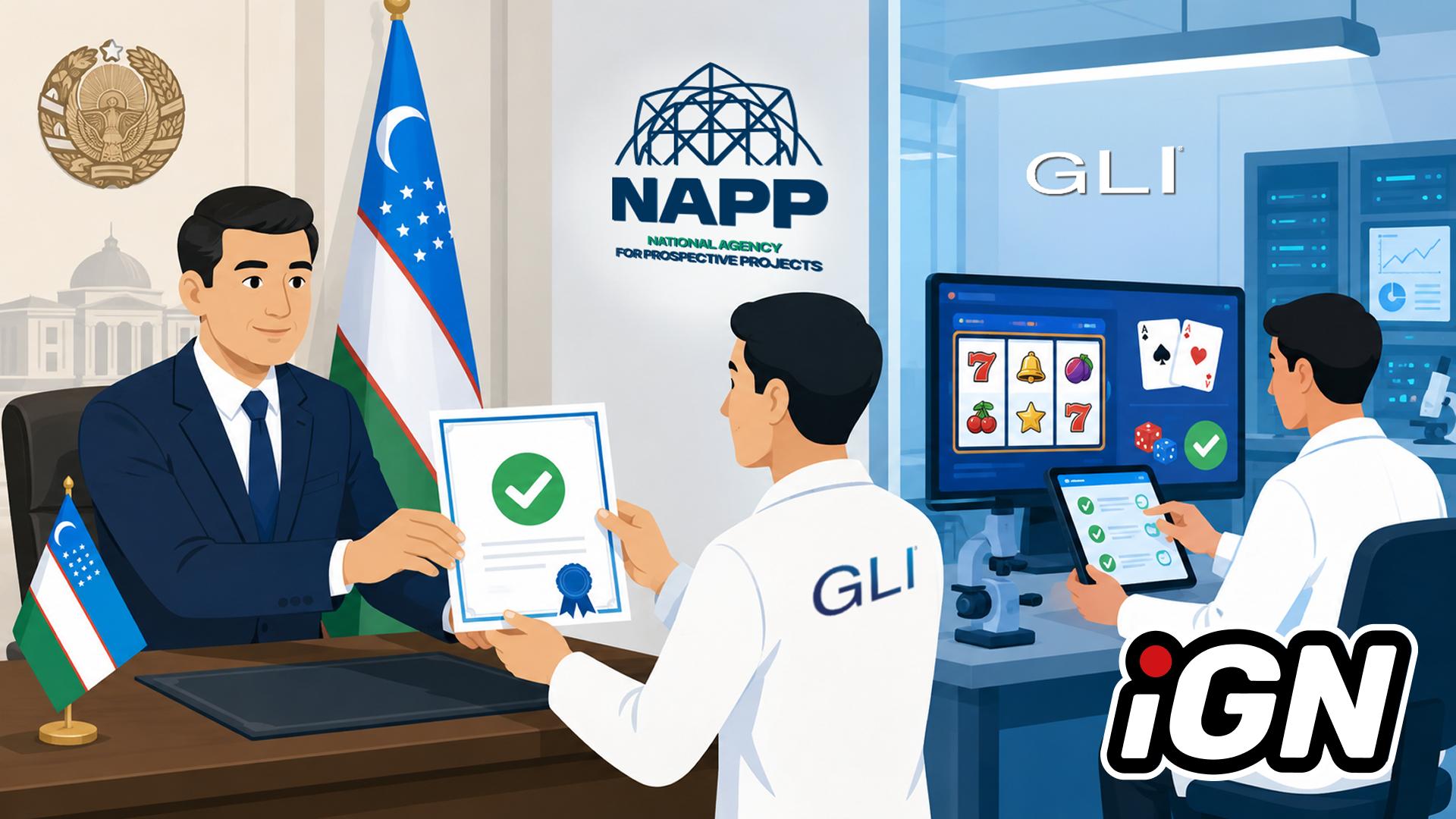 NAPP аккредитовал Gaming Laboratories International в Узбекистане