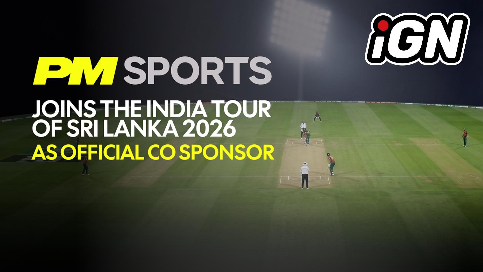 Parimatch Sports Sponsors India vs Sri Lanka Cricket Series