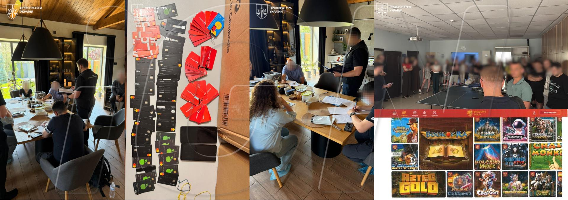 Ukrainian Authorities Uncover Illegal Online Casino Network