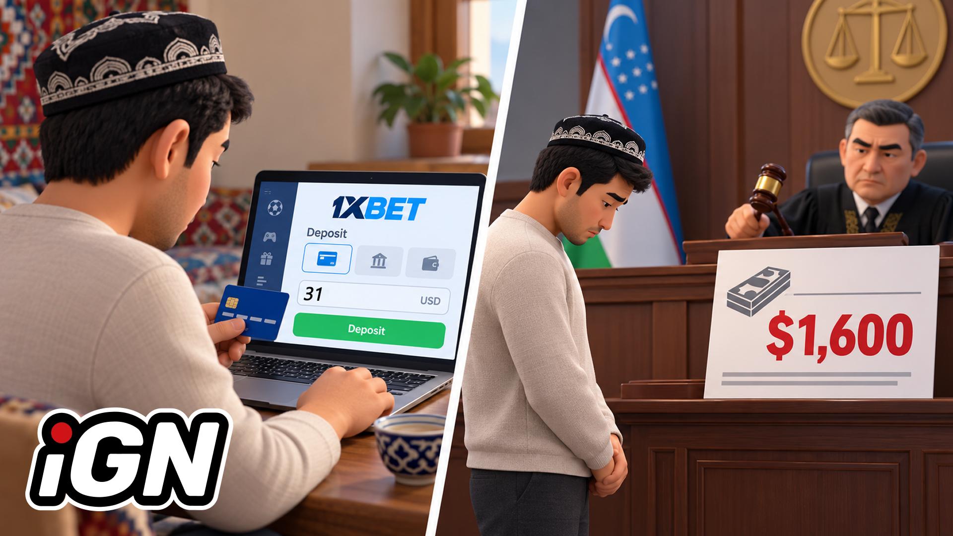 Uzbekistan Court Fines Local for Using Unlicensed 1xBet