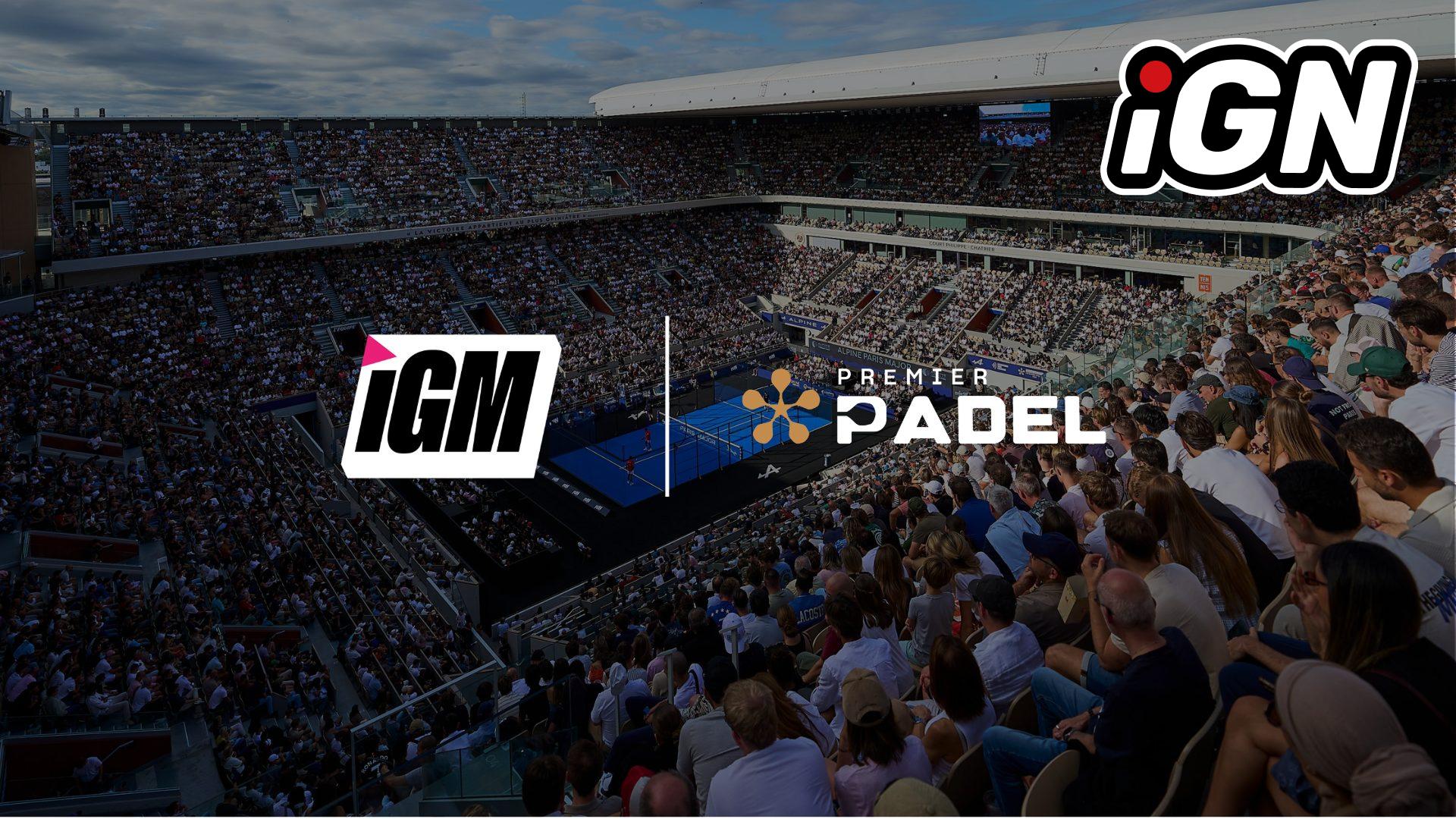 iGame Media стал эксклюзивным поставщиком данных для Premier Padel