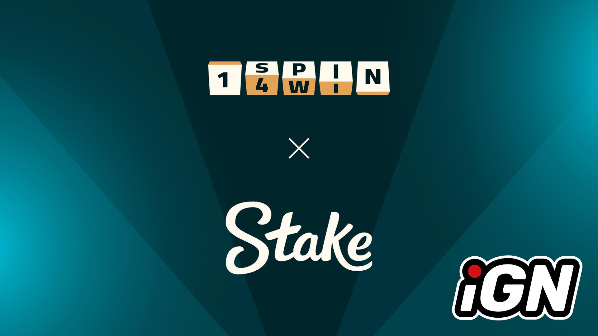 1spin4win Launches Games on Stake Crypto Casino
