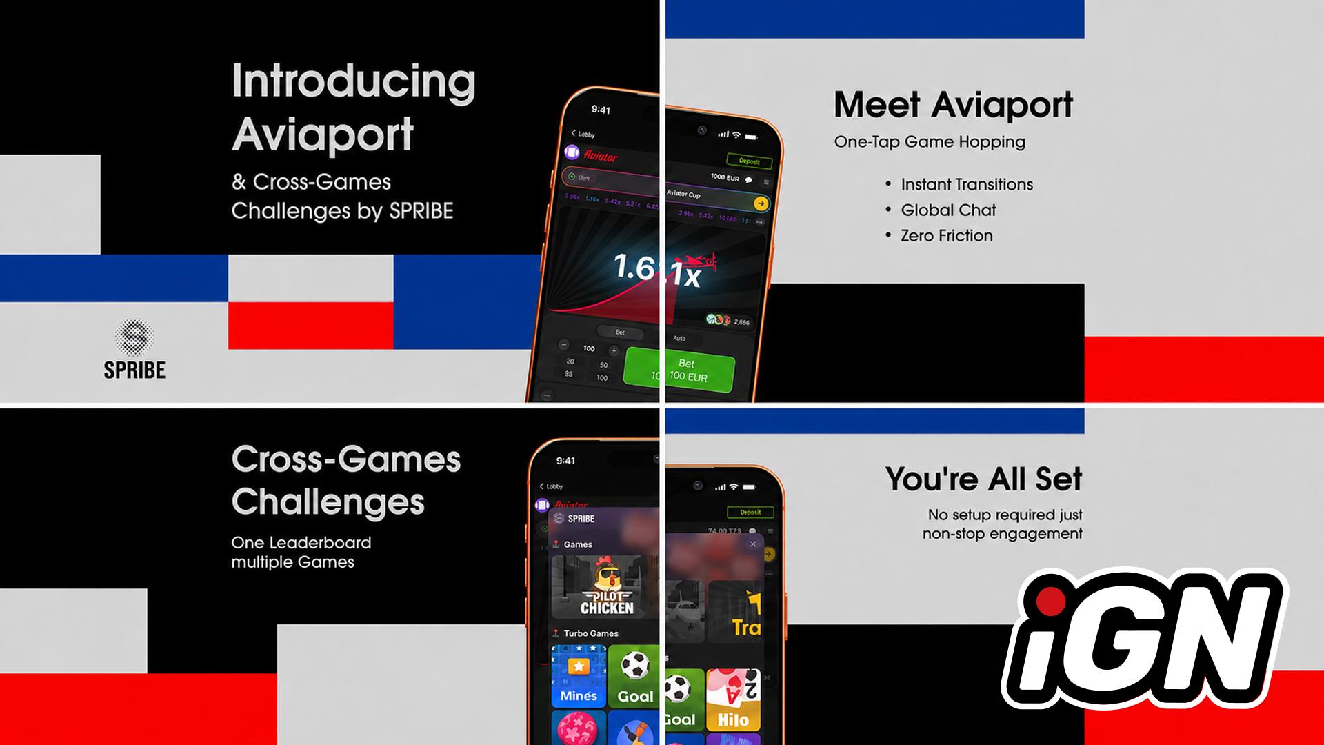 SPRIBE Launches New Player Engagement Tools: Aviaport and Cross-Games Challenges