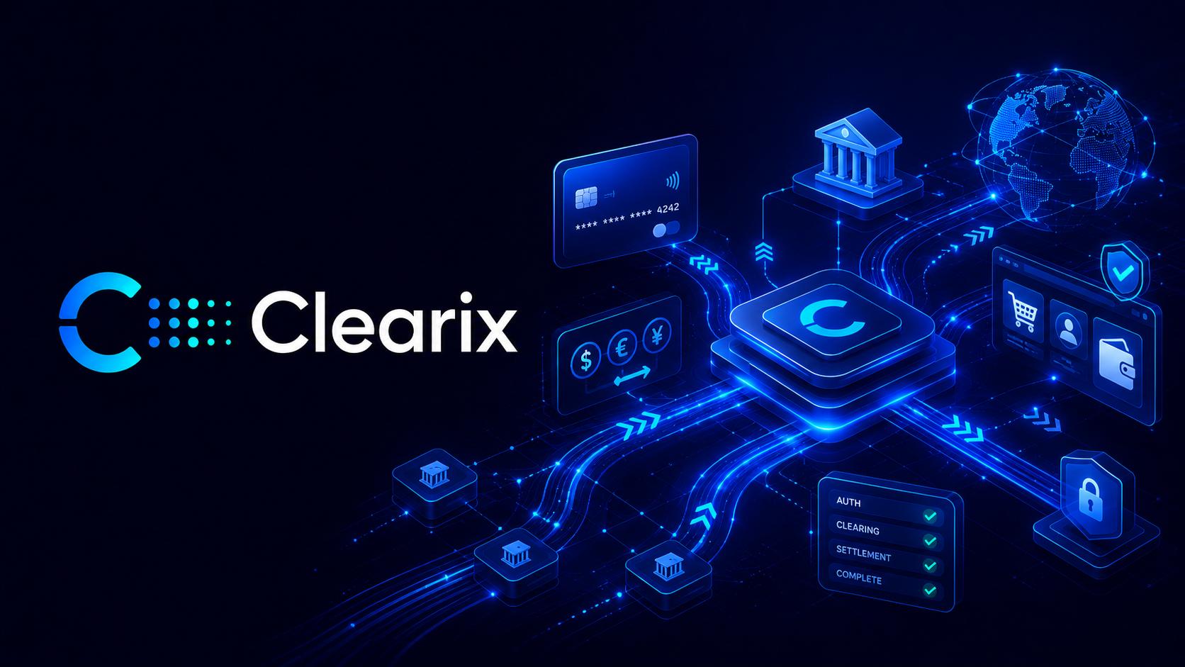 Clearix, Yeni Uluslararası Ödeme Markası Olarak Başladı