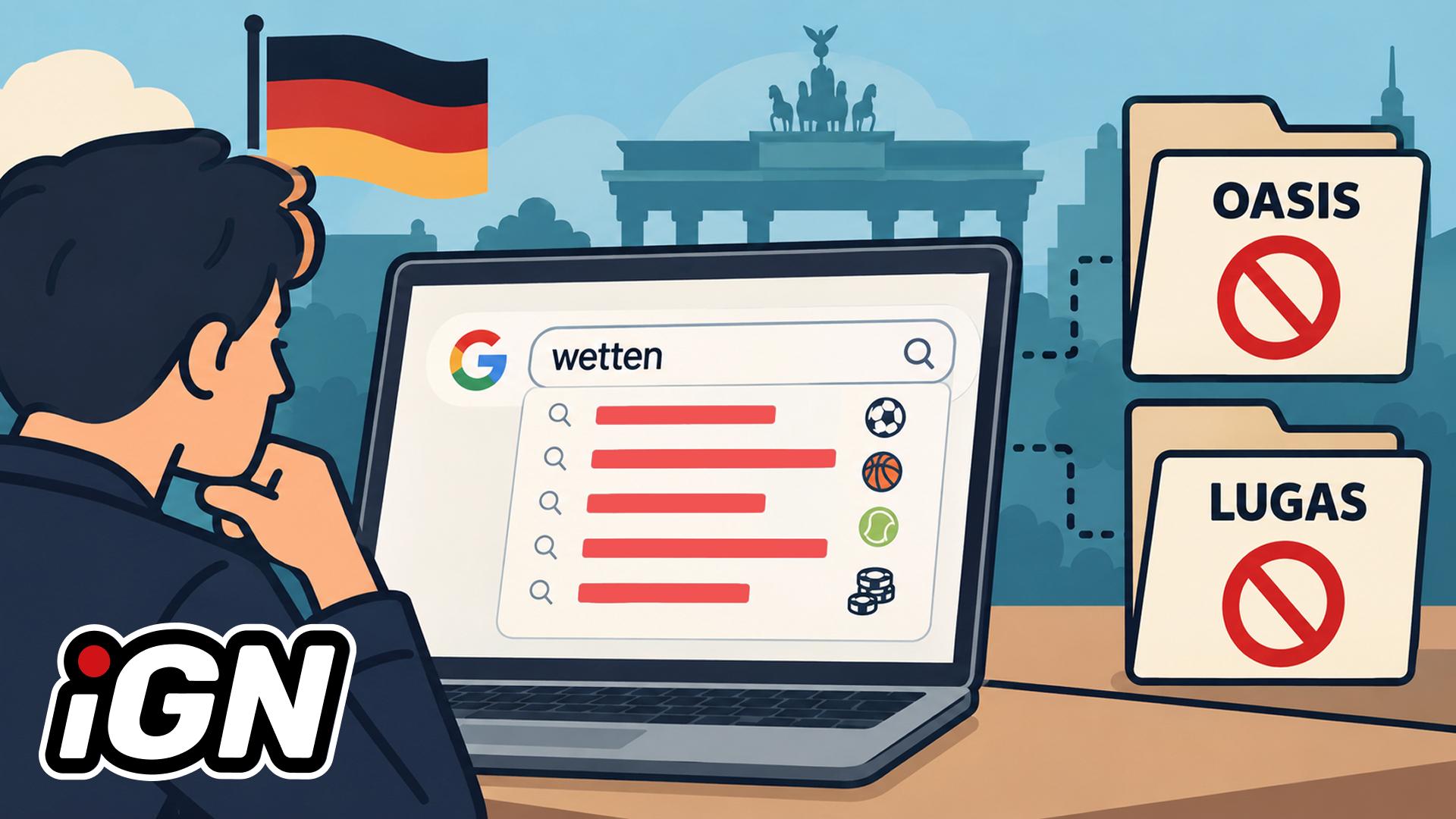 Google предлагает незаконные варианты ставок в Германии