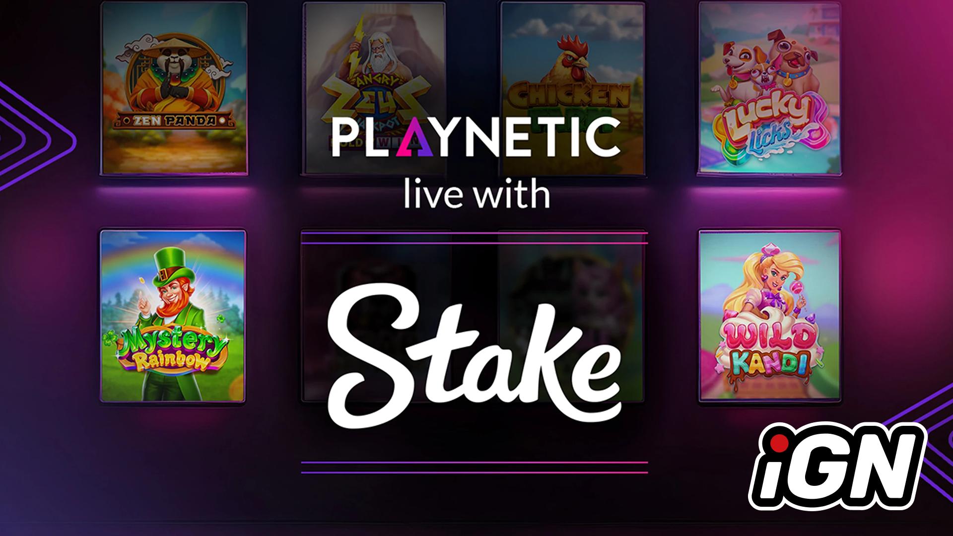 Playnetic Integrates with Crypto Casino Stake