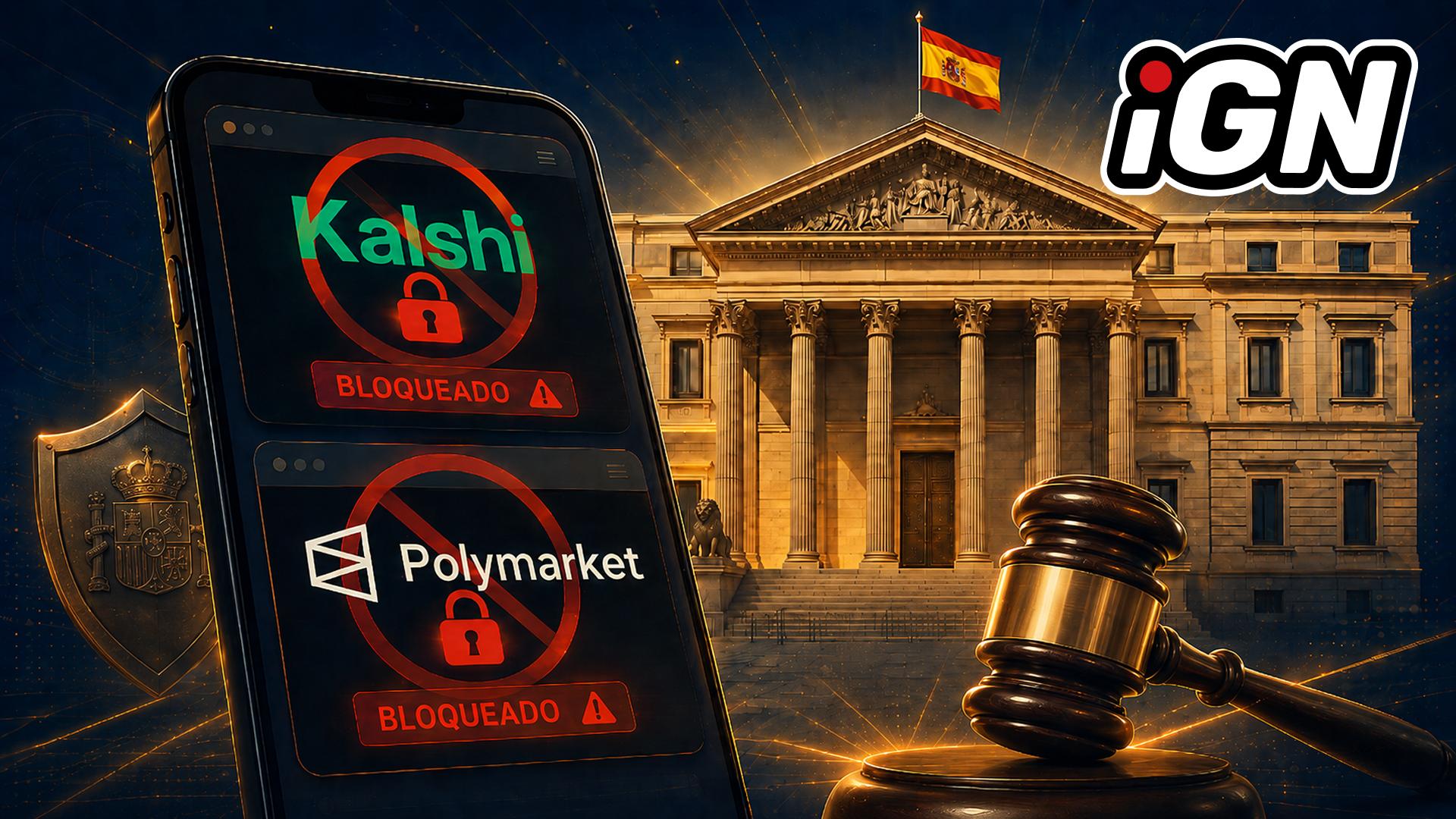 Испания заблокировала платформы Polymarket и Kalshi