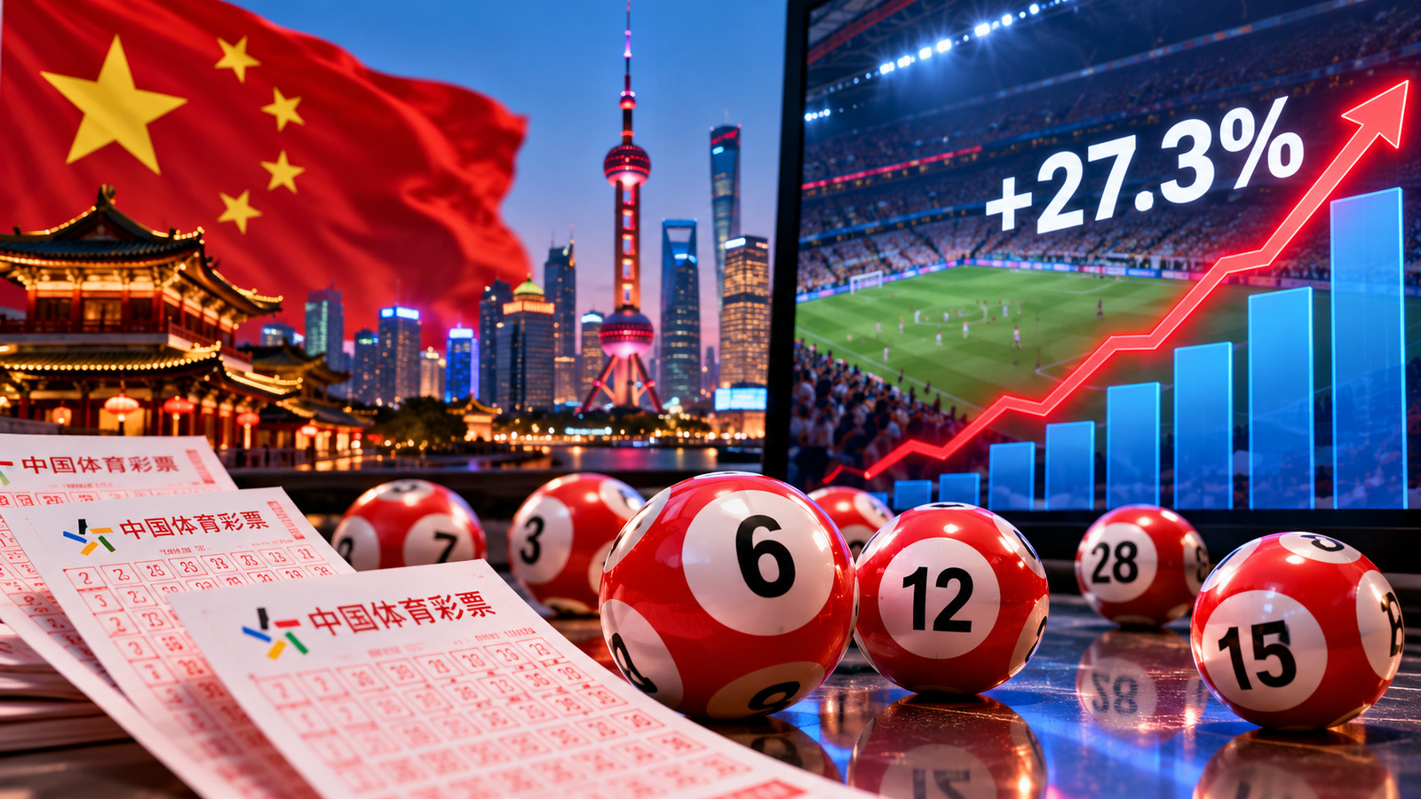 China Lottery Sales Jump 27% in September 2026 on Sports Betting Surge